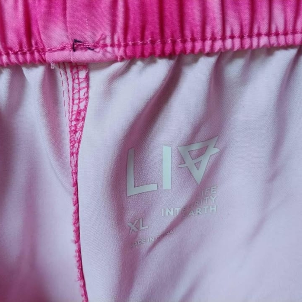 NWT XL Pink Athletic Shorts by LIV Outdoor Activewear UV 30+ - Picture 5 of 5